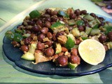 Kala Chana Chat / Black Pea Salad