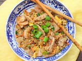 Chinese Pork and Shrimp Fried Cauliflower Rice