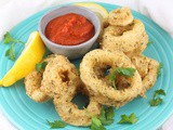 Garlic Fried Calamari #FoodieExtravaganza