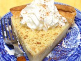 Old-Fashioned Buttermilk Pie #SouthernSaturdays