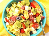 Summer Tortellini Salad #SundaySupper