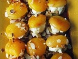 Delicious Apricots stuffed with Cream/Kaymaklı Kayısı Tatlısı