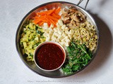 Vegetarian Bibimbap: Korean Mixed Rice Loaded with Vegetables
