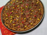 Nutella chocolate chip cookie pizza,,kids friendly recipe