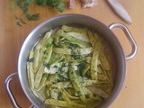 Wonder of Venice beans with parsley and garlic