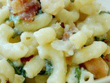 4 State Cheddar Mac and Cheese with Kale and Bacon