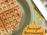 Overnight Buttermilk Cornbread Waffles