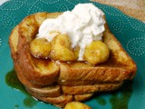 Bananas Foster French Toast #FoodiesRead