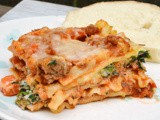 Hearty Meat & Vegetable Lasagna
