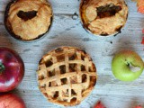 Mini Apple Pies with Cheddar Crust #AppleWeek