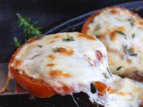 Mozzarella & Parmesan Baked Tomatoes