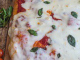 No Knead Pizza Dough – Pizza Margherita