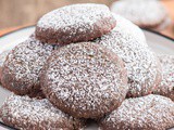 Soft Dark Chocolate Sugar Cookies