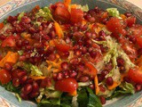 Pomegranate Salad with Orange Dressing