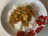 Vegan Red Thai Curry with Coconut Jasmine Rice