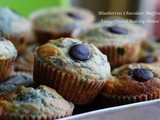 Blueberries Chocolate Muffins + Cornflakes Cookies (School Fundraising)