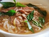 Vietnamese Pho (Beef Rice Noodles)