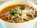 Thai Red Curry Chicken Noodle Soup