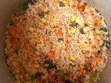 Chinese Fried Rice - How to cook this Vegan but quick fried rice step by step