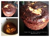 #MuffinMonday: Peanut Butter Swirl Chocolate Muffins