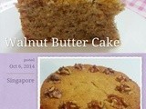 Walnut Butter Cake