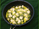 Spinach, Herb, and Goat Cheese Frittata - Ellie