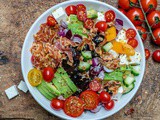Bacon Avocado Greek Salad – Keto Recipe