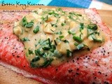 Food Star Friday - Planked Salmon with Egg Sauce