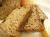 Maple,apple and raisin bread - gluten-free