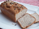 Seedy bread - sharing the flours with others and the wonders of Solanic potato protein