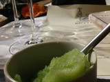 Fourth Course: Cucumber, Mint & Gin Sorbet