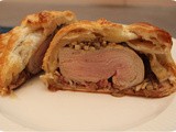 Puff Pastry with Tenderloin, Mushrooms and Pâté