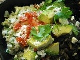 Black Beans and Brown Rice with Ginger Salsa