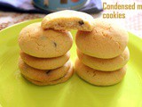 Condensed milk cookies – How to make condensed milk homemade cookies recipes – eggless recipes