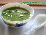 Spring onion soup recipe – How to make spring onion soup recipe – soup recipes
