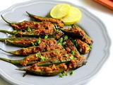 Bharwan Bhindi Recipe - Stuffed Okra Fry