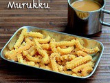 Butter Murukku Recipe(With Video)-Easy Snack Recipes