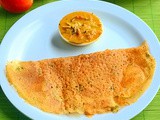 Instant Tomato Dosa Recipe With Rice Flour – Instant Thakkali Dosai