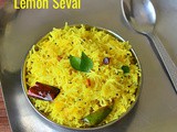 Lemon Sevai Recipe – Instant Rice Sevai Recipes