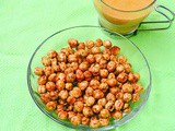 Spicy Roasted Chickpeas / Chana In Air fryer–Indian Air fryer Recipes