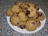 Chocolate and Brazil Nut Cookies