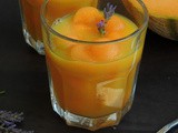 Melon Balls in Orange-Lavender Syrup
