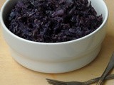 Purple Cabbage Thoran/Kerala Style Red Cabbage Stir Fry