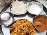 Mutton Biryani with Step by Step Pictures