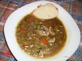 Another Winter Soup – Beef & Barley Soup