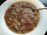 Beef & Barley Soup . . . a slow cooker meal