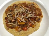 Black-eyed Pea Stew over Polenta - bring on the good luck