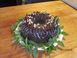 Chocolate Chip-Walnut Zucchini Cake . . . adding garden goodness to a Bundt cake