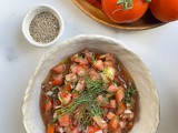 Daggah Ghazzawiyah (Tomato & Dill Salad)