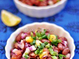 Purple Cabbage & Kidney Beans Salad in French Dressing | Salad Recipe